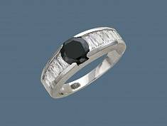 Кольцо из серебра c цирконием П8К2529116