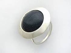Кольцо из серебра c улекситом К3К453430