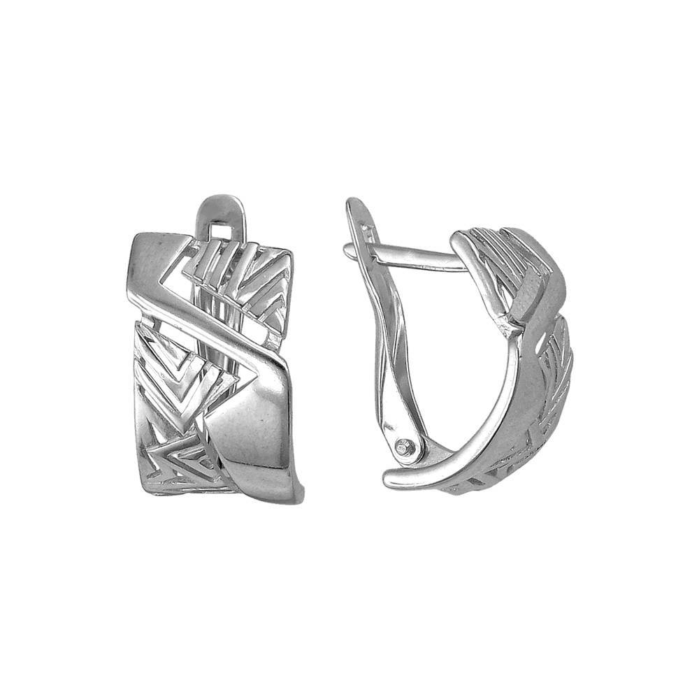 Серьги из серебра 