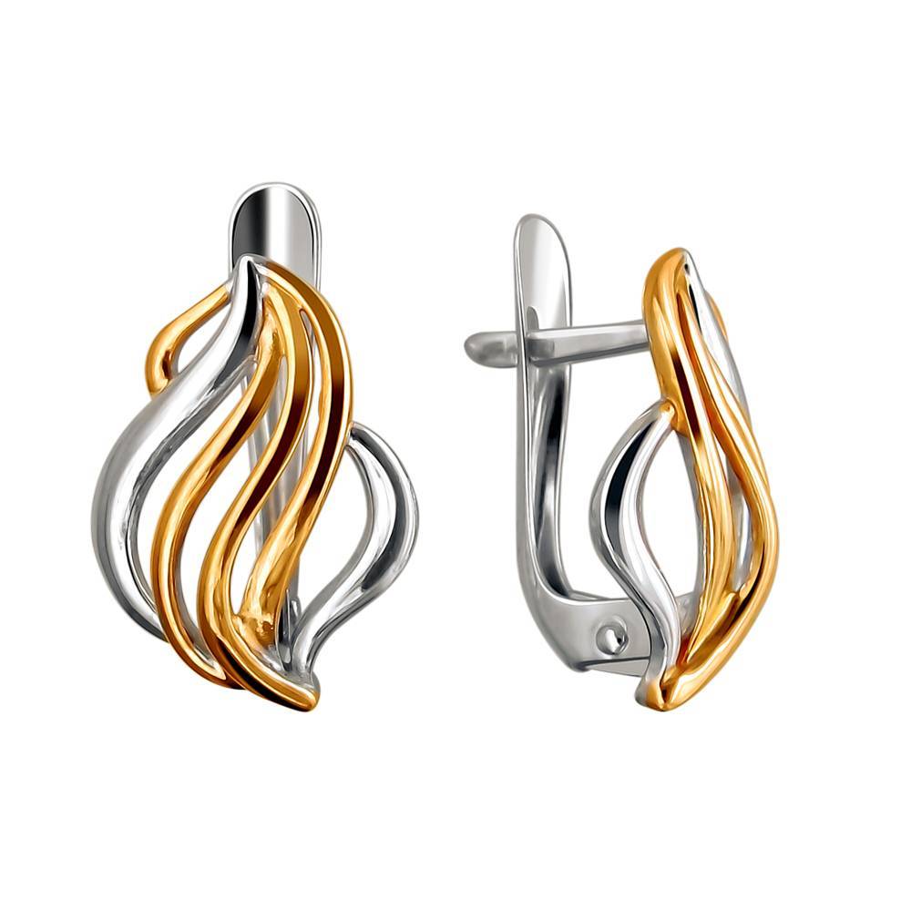 Серьги из серебра 