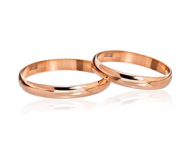 Золотые кольца к свадьбе