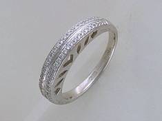 Кольцо из белого золота c бриллиантом Г9К620075