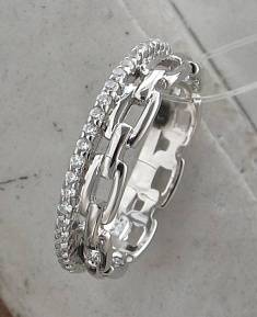 Кольцо из серебра c цирконием С32К151146