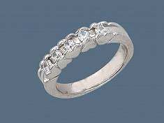 Кольцо из серебра c фианитом У15К150410