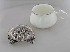 Чашка чайная из серебра А1ЧШ05611Ф
