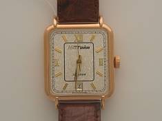 Часы мужские из красного золота ЧЗ-1037