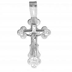 Крест из серебра 53Р051018Р