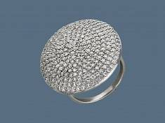 Кольцо из серебра c фианитом Д6К1501847Л