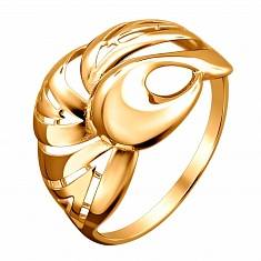 Кольцо из красного золота 01К0112760