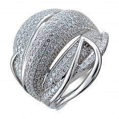 Кольцо из серебра c цирконием Т4К1501210