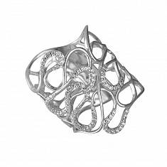 Кольцо из серебра c цирконием С3К152808