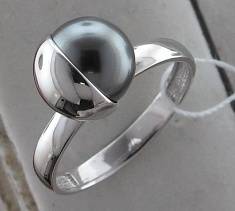 Кольцо из серебра c жемчугом С22К2503662