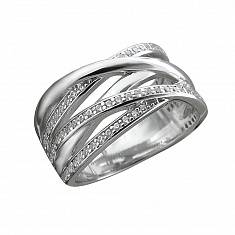 Кольцо из серебра c цирконием Т4К150100351