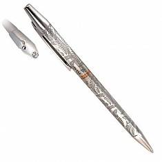 Ручки из серебра c фианитом и металлом Р3СВ1525015П