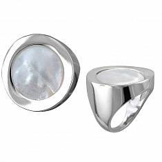 Кольцо из серебра c обсидианом К3К453573АР