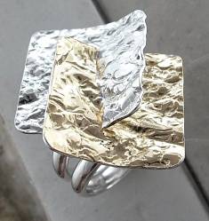 Кольцо из серебра С32К050592ПЖ