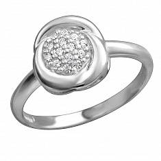 Кольцо из серебра c фианитом 01К1513063