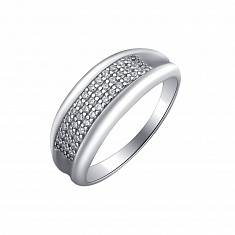Кольцо из серебра c фианитом Н11К152655