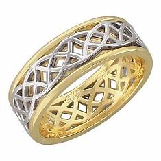Обручальные кольца прочие из комбинированного золота 01О060236Ж