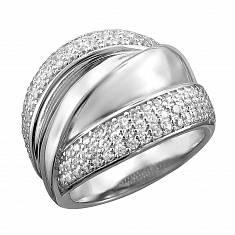 Кольцо из серебра c цирконием Т4К1501222