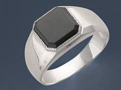 Кольцо из серебра c фианитом 14Т250011