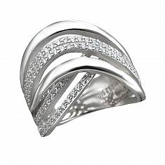 Кольцо из серебра c цирконием Т4К150100153
