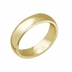 Обручальные кольца из трубы из желтого золота 01О030370