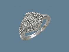 Кольцо из серебра c фианитом Ж8К1505206Р