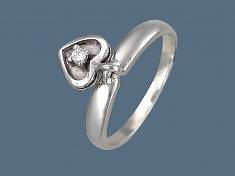 Кольцо из серебра c фианитом У15К151962