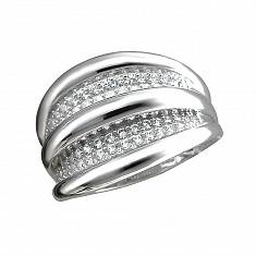 Кольцо из серебра c цирконием Т4К150100352