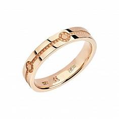 Обручальные кольца прочие из красного золота 01О010330