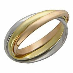 Обручальные кольца прочие из комбинированного золота 01О060022