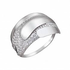 Кольцо из серебра c фианитом Е12К15112989