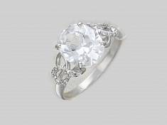 Кольцо из серебра c фианитом Р3К1501323