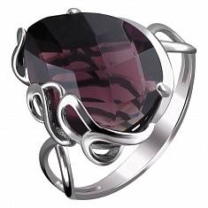 Кольцо из серебра c кварцом С19К25039-24