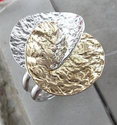 Кольцо из серебра С32К050591ПЖ