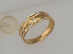 Кольцо из желтого золота 01К732047