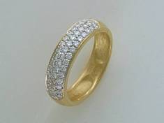 Кольцо из желтого золота c бриллиантом Г9К640033